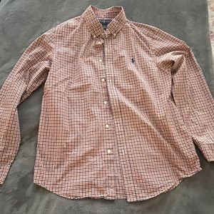 Ralph Lauren plaid poplin shirt